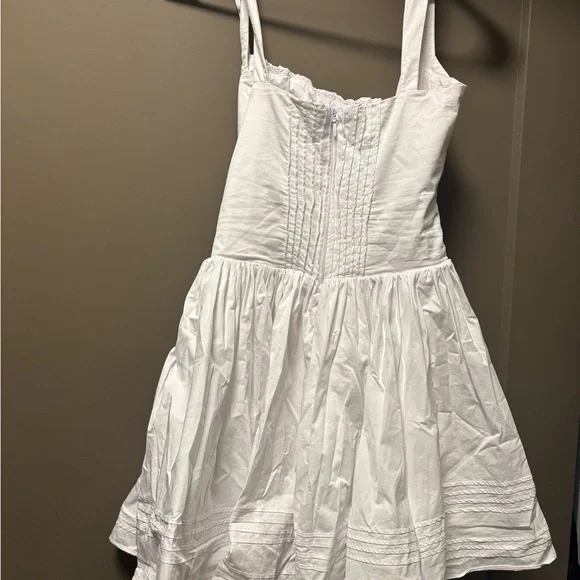 House of CB Natassia White Corset Mini Dress, size small, NWOT - Picture 5 of 6